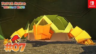 Paper Mario - The Origami King | 07 Earth Vellumental Temple | GamePlay on Nintendo Switch
