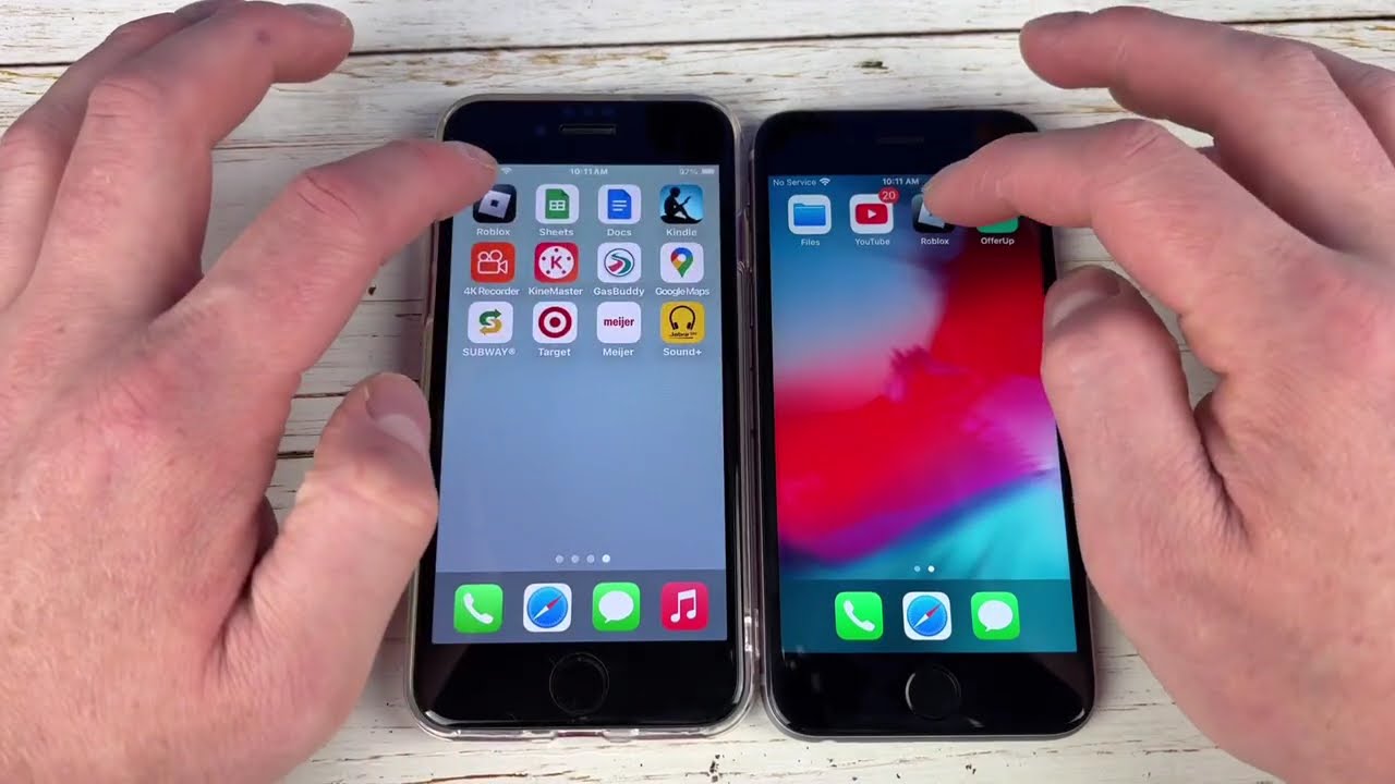 iphone SE3 Vs iphone 6s Speed Test Comparison - YouTube