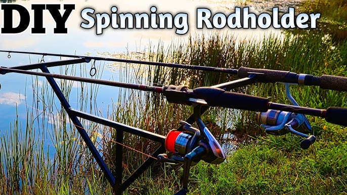 How To make a Rod Holder ( for bank fishing ) 