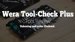 Wera Tool-Check Plus | Unboxing & erster Eindruck