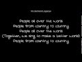 Michael Jackson - People of the World (New Song 2014)