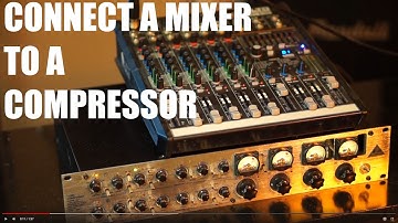 How to Connect a Compressor to a Mixer