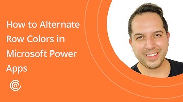 How to Alternate Row Colors in Microsoft Power Apps