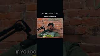 Ask ONE Person for This = Instant Credit Boost