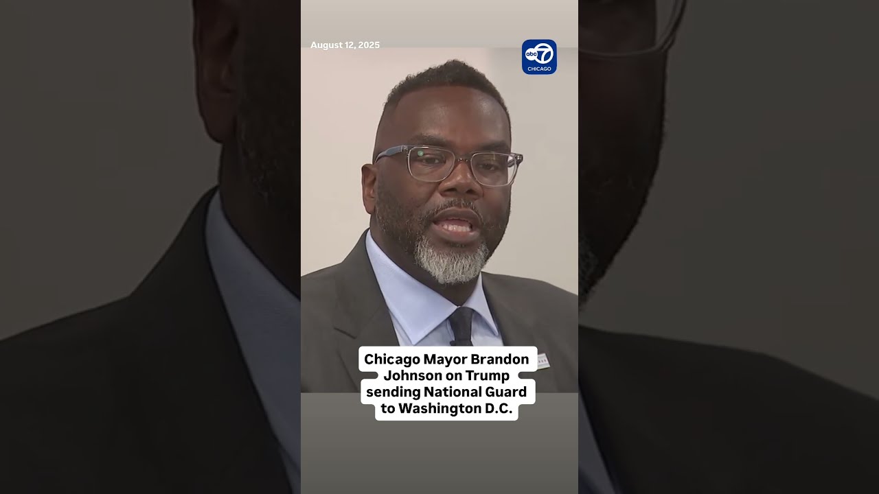 Chicago Mayor On Trump Sending Soldiers To Washington D C 
