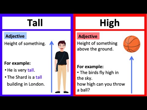 Video: Wat is het verschil tussen hoog en hoog?