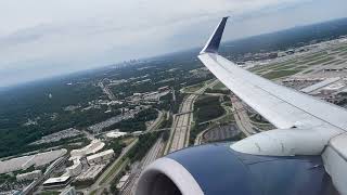 Delta 737 900ER takeoff | Atlanta June 2022