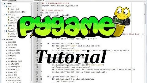 Pygame Tutorial Part 1: Very Basics