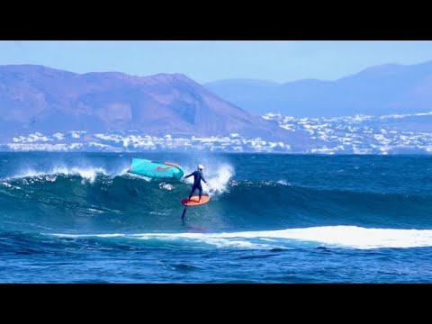 Wingfoil waveriding Fuerteventura