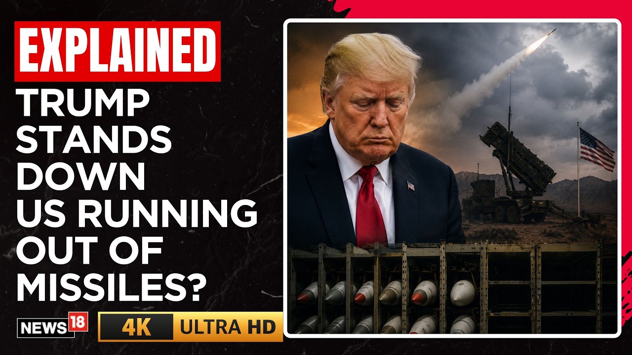 US Iran Latest News | Is A Missile Shortage Behind Trump's Pause in Iran Strikes?