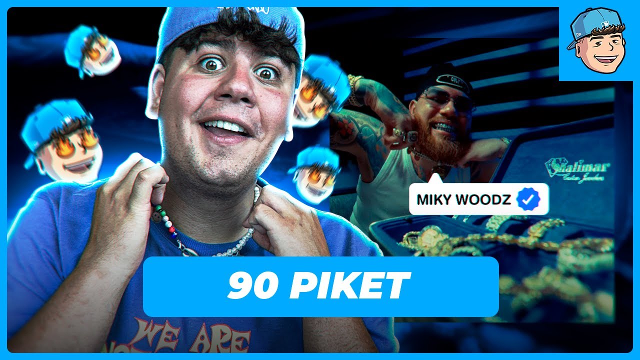 REACCIÓN a Miky Woodz - 90 PikeT (Video Oficial)