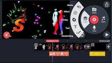Kinemaster Love colour naam art editing tutorial||guptajitechnical