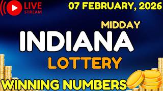Indiana Midday Lottery Results For - 07 Feb, 2026 - Daily 3 - Daily 4 - Powerball - Mega Millions