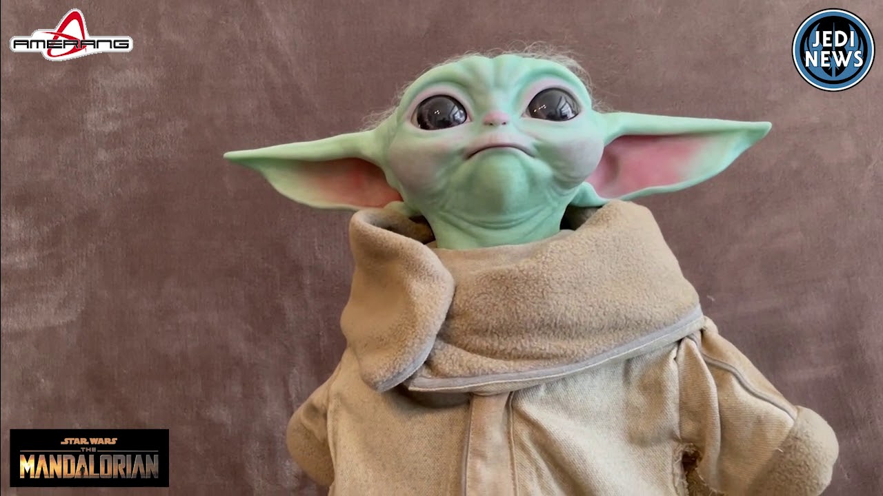 The Child Life-Size Figure by Sideshow Collectibles from The Mandalorian, with thanks to Amerang.