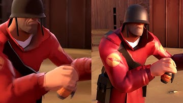 Pragma Filmmaker - Meet the Soldier - SFM / Cycles comparison