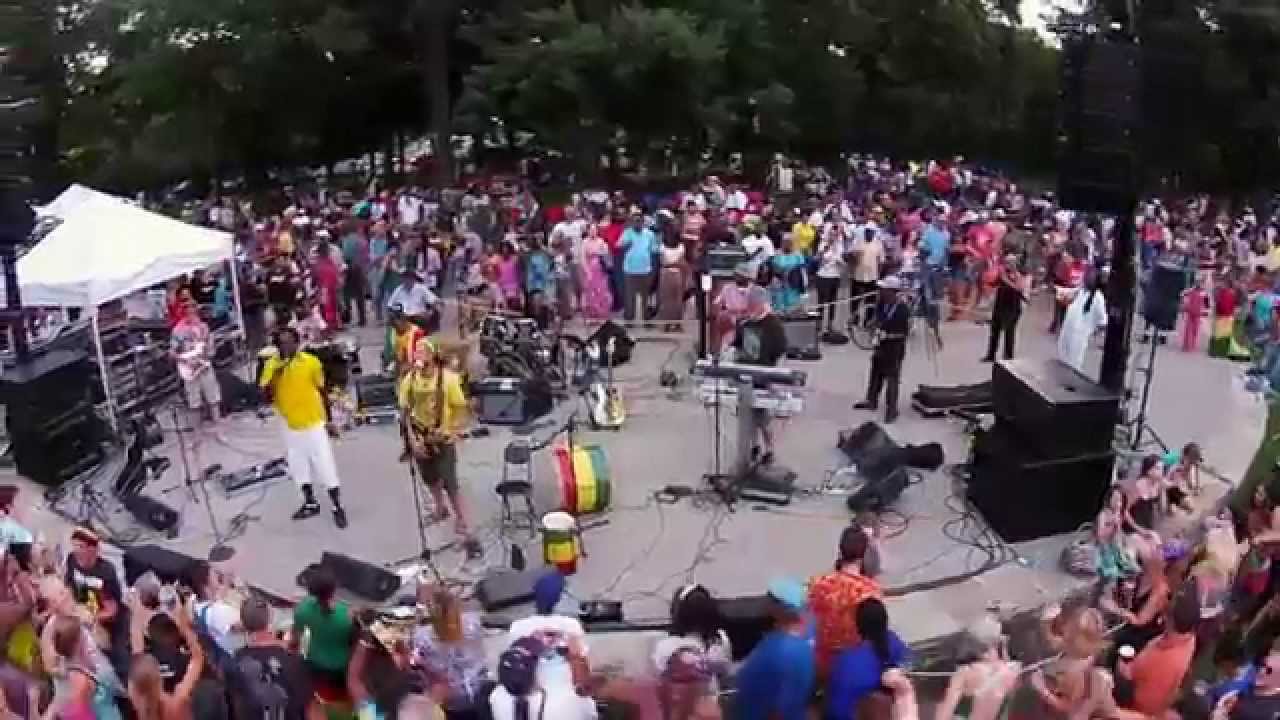 Carlos Jones and the P.L.U.S. Band - Cleveland Beat - WOW Drone Video 2014