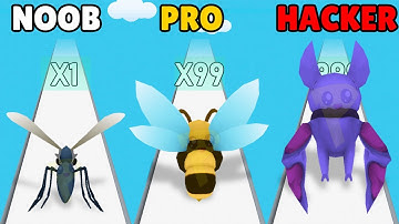 NOOB vs PRO vs HACKER in Moshquito!