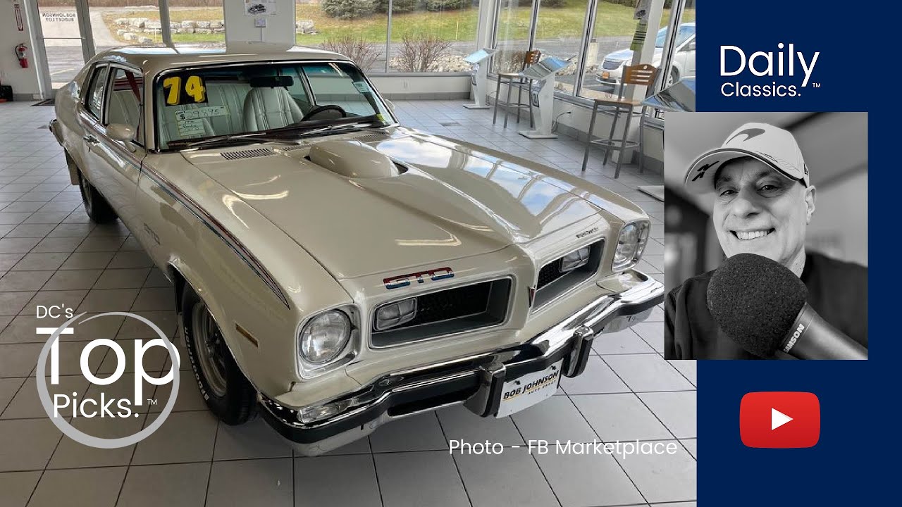 TOP PICK - 1974 Pontiac GTO - 40,000 original miles - $29,895 - NY