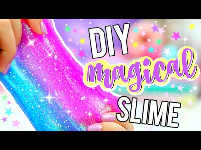 Unicorn Glitter Slime, This unicorn glitter slime will totally be your new  satisfying obsession. via HelloGiggles, By InStyle