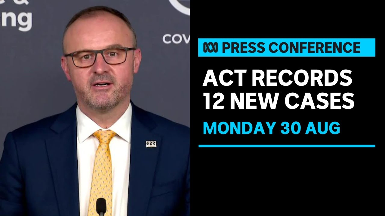 IN FULL: ACT records 12 new COVID-19 cases | ABC News - YouTube