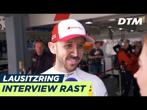 René Rast in good health! - Interview (ENG) after heavy crash - DTM Lausitzring 2018