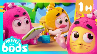 drawing day disaster minibods rob robot friends funny kids