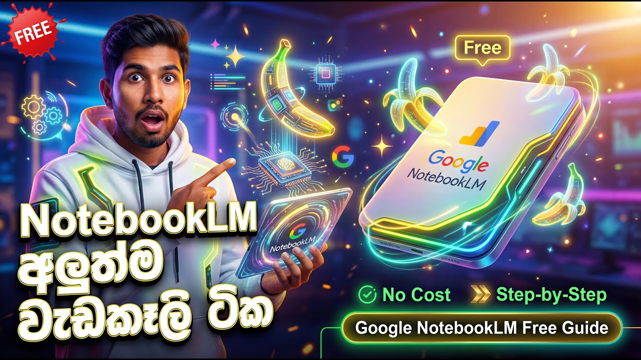 Google NotebookLM අලුත්ම වැඩකෑලි ටික 😱Google NotebookLM New Features | (Full Guide)