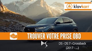 DS 7 Crossback OBD Port (2017 - ...) - Where to find my OBD2 connector?