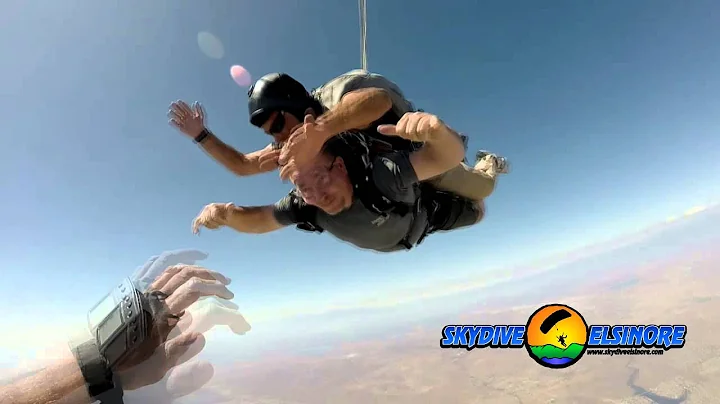 Robert Mihalovich  Skydives At Skydive Elsinore