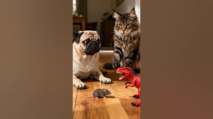 Video 11544271: cats dogs maine coon, rex, fight