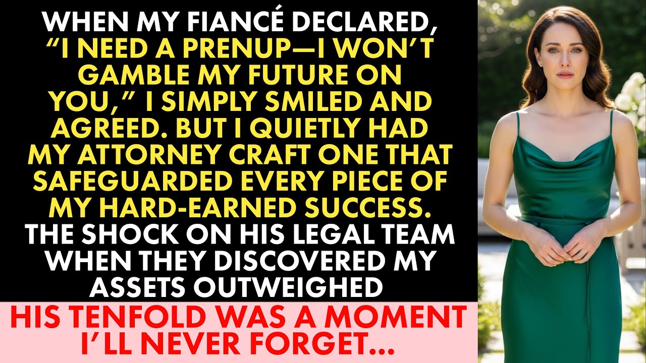 When My Fiancé Said He Wouldn’t Gamble His Future on Me I Signed—And My Luxury Empire Ended the Game