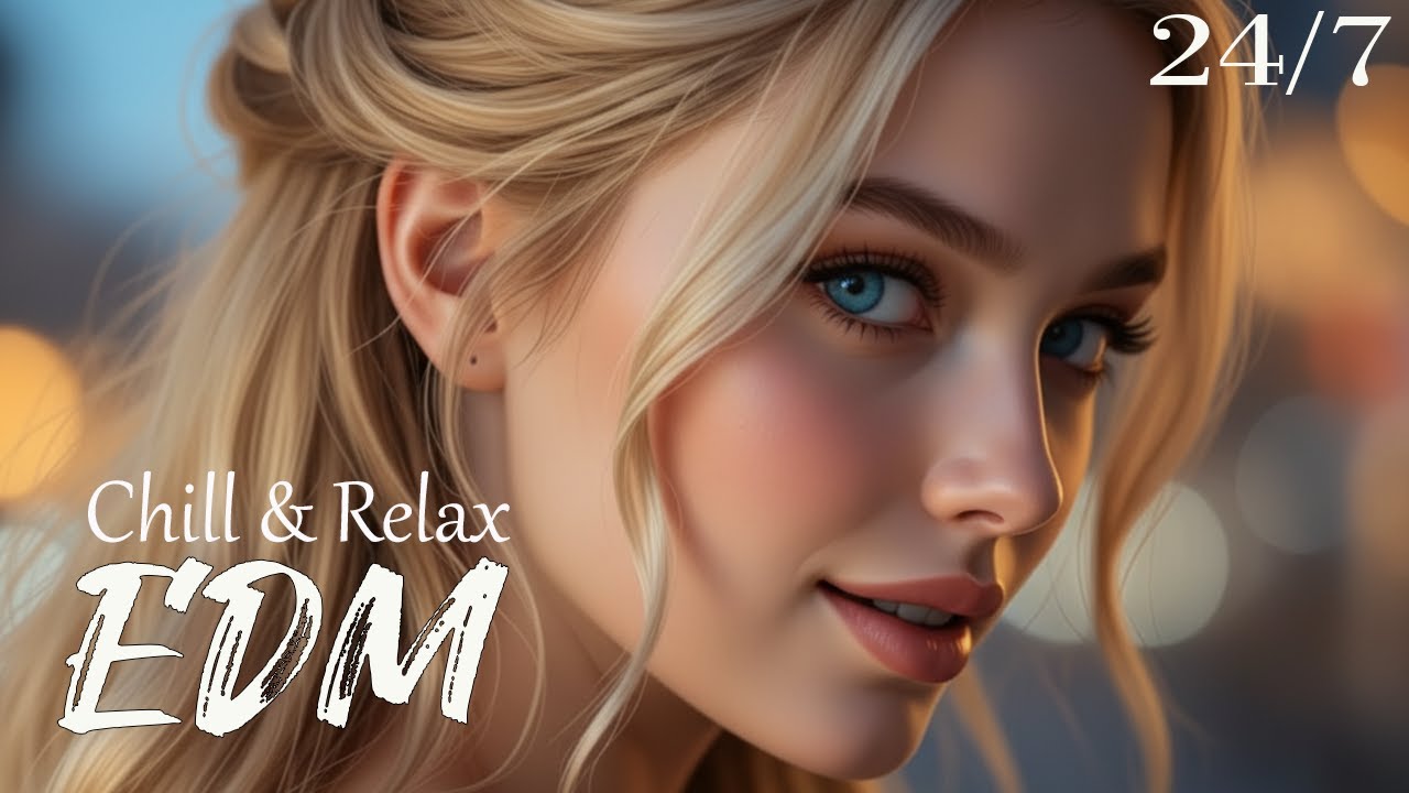 EDM Chill Non Stop Live 24/7 🎧 Soft Electronic Beats for Everyday Mood