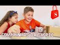 COMPRAS NA SHOPEE | SURPRESA PARA MEUS FILHOS 🛍️