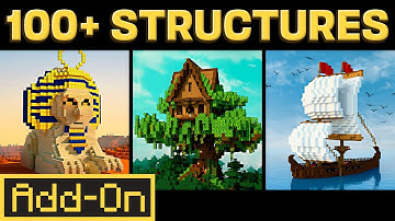 100+ Structures Add-On (Official Trailer) - Minecraft Marketplace