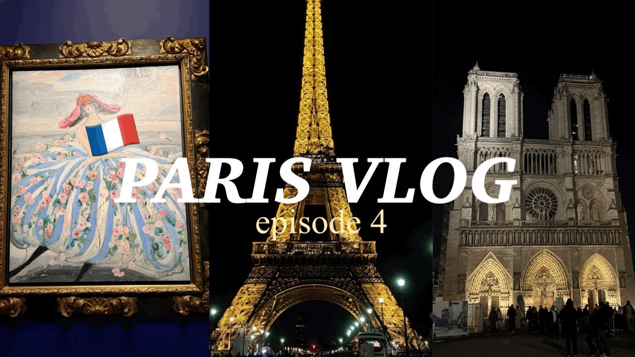 VLOG | 초딩의 파리 여행 ep.4🇫🇷 미슐랭 3스타 랑부아지 다녀온 초6은 전국에 나밖에 없을듯..?😂 오랑주리, 오르세 미술관, 에펠탑, 노트르담 대성당