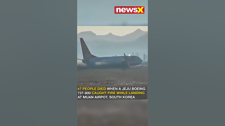 Watch: Plane Fire at Muan Airport | 47 Killed as Jeju Air Boeing 737-800 Crashes on Landing | NewsX