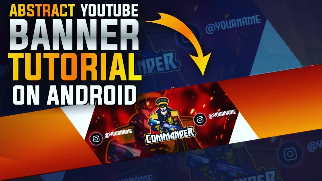 Create this Amazing Abstract Banner for Gaming YouTube Channel Cover Art  || Everything 4 You