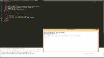 Emmet Installation For Sublime 3