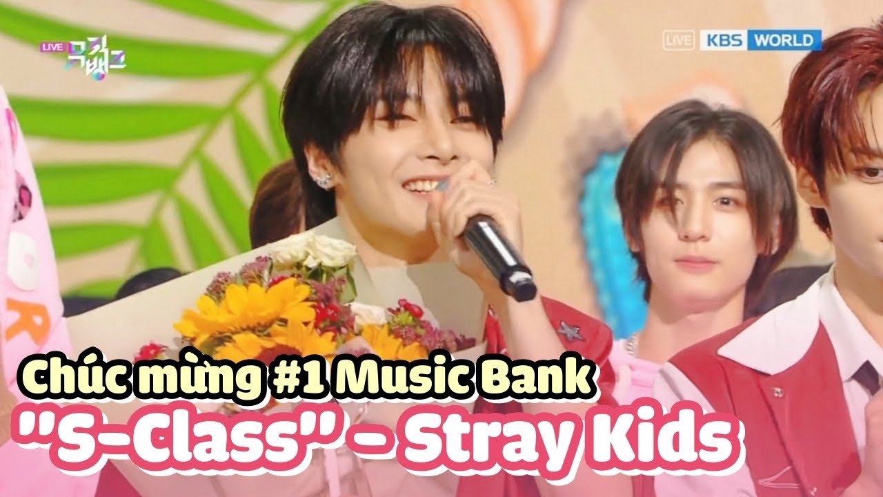 Vietsub|Stray Kids Phát Biểu Cảm Nghĩ Khi Dành Hạng 1 Music Bank Với  