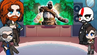 Gods react to kratos