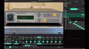 [Resolume Plugins] Imagenics Matrix Switcher Control (FFGL for Mac)