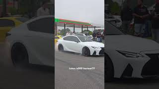 Lexus is500 exiting out of car meet!