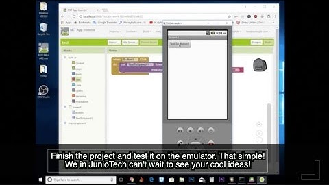 MIT App Inventor 2 Offline version. Installation tutorial by Juniotech Kids Academy