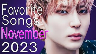 Favorite Songs of NOVEMBER 2023