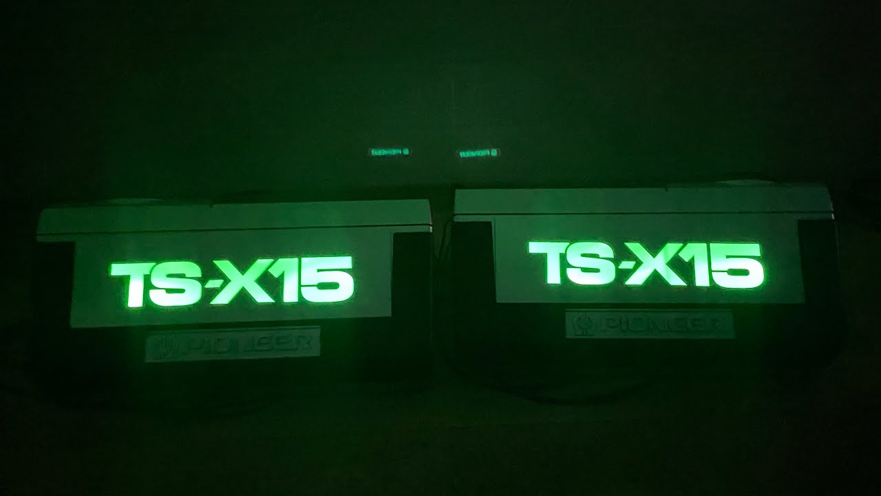 確認動画 イルミ 付き TS-X9 ロンサムカーボーイ パイオニア ヤフーオークション販売 確認動画 新品交換 イルミ 付き TS-X15