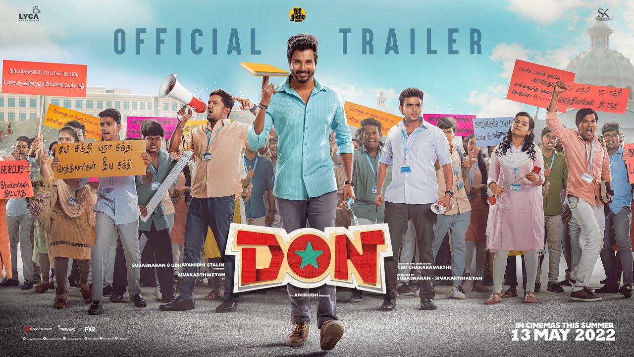 Ready go to ... https://www.youtube.com/watch?v=s5ak-NY6OC8u0026ab_channel=SonyMusicSouth [ Don - Official Trailer | Sivakarthikeyan, Priyanka Mohan | Anirudh | Cibi]