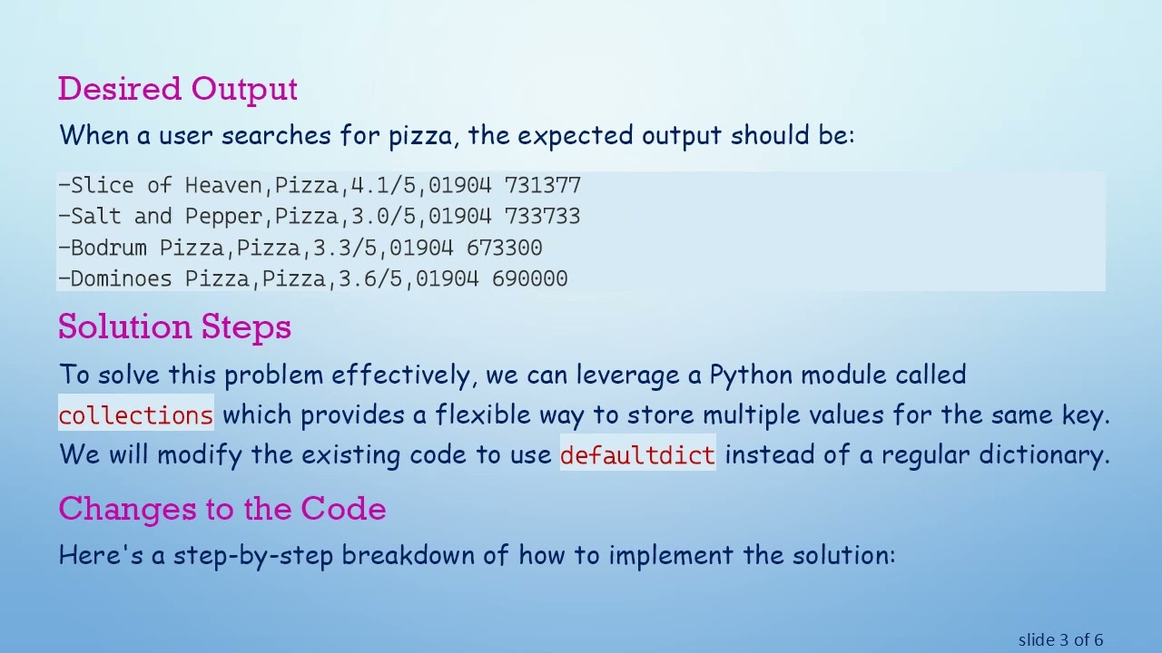 How to Output Multiple Identical Lines from a CSV File in Python