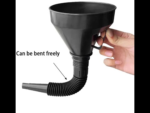 НОВА Лейка для авто (дизель бензин масло вода тосол тормозуха солярка) Для бензина солярки, видео 1