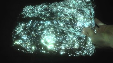 Materials Test - Projecting onto Tinfoil