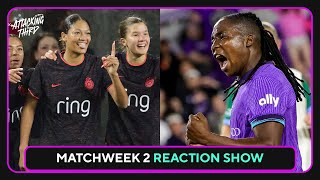 NWSL MATCHWEEK 2 REACTION SHOW | San Diego Wave IMPRESS | Attacking Third